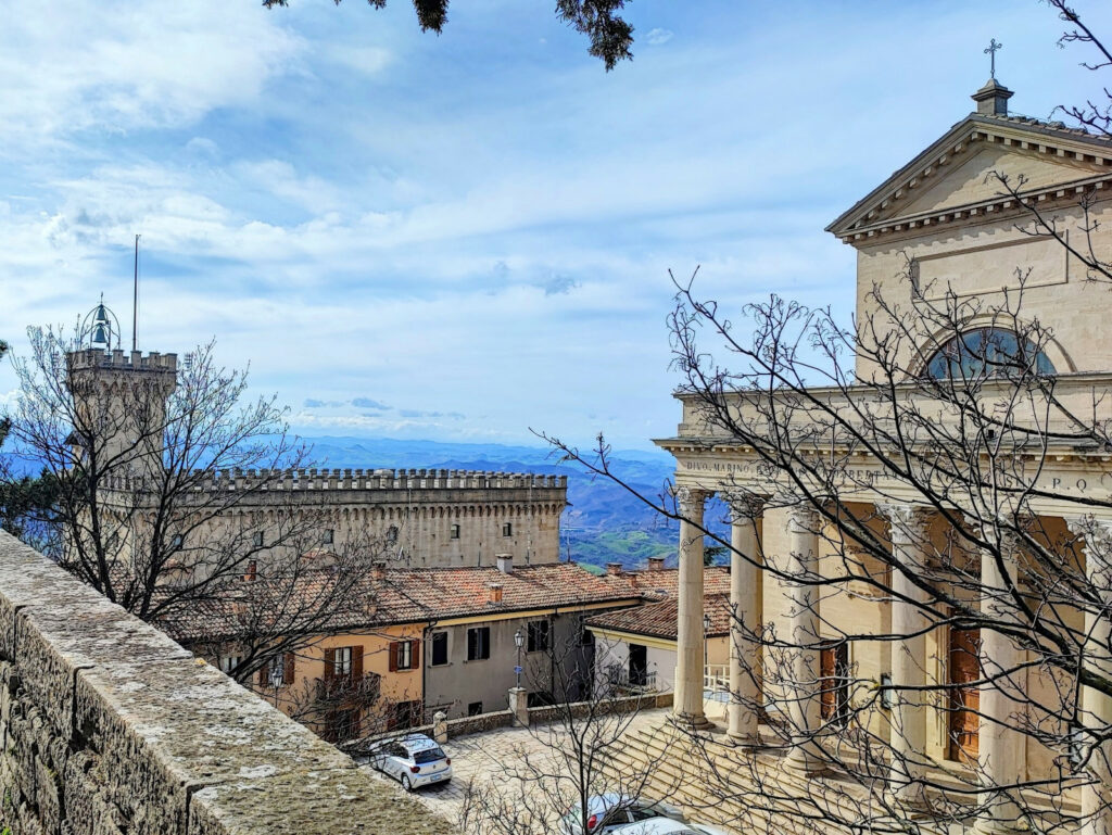 Bazylika św. Maryna w której znajdują się relikwie św. Maryna, założyciela San Marino.