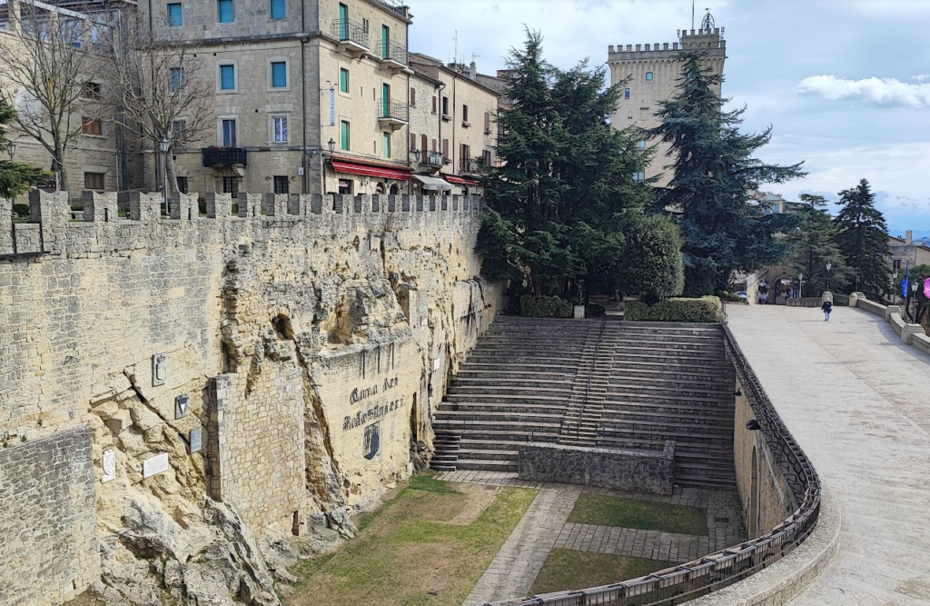 Cava dei Balestrieri, w której kiedyś znajdował się kamieniołom.
